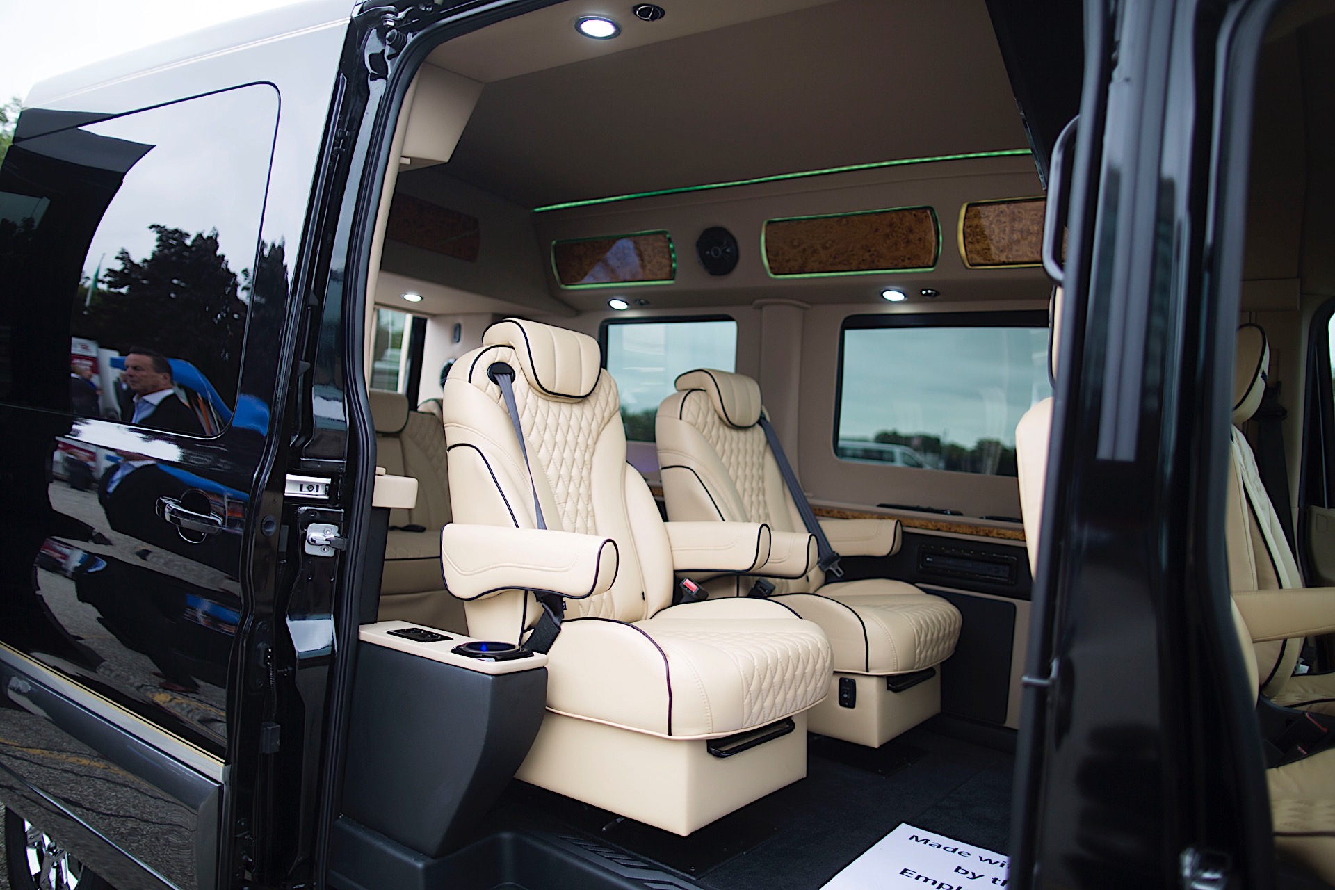 Luxury van by Sherrod Vans interior, <i>Ford</i>