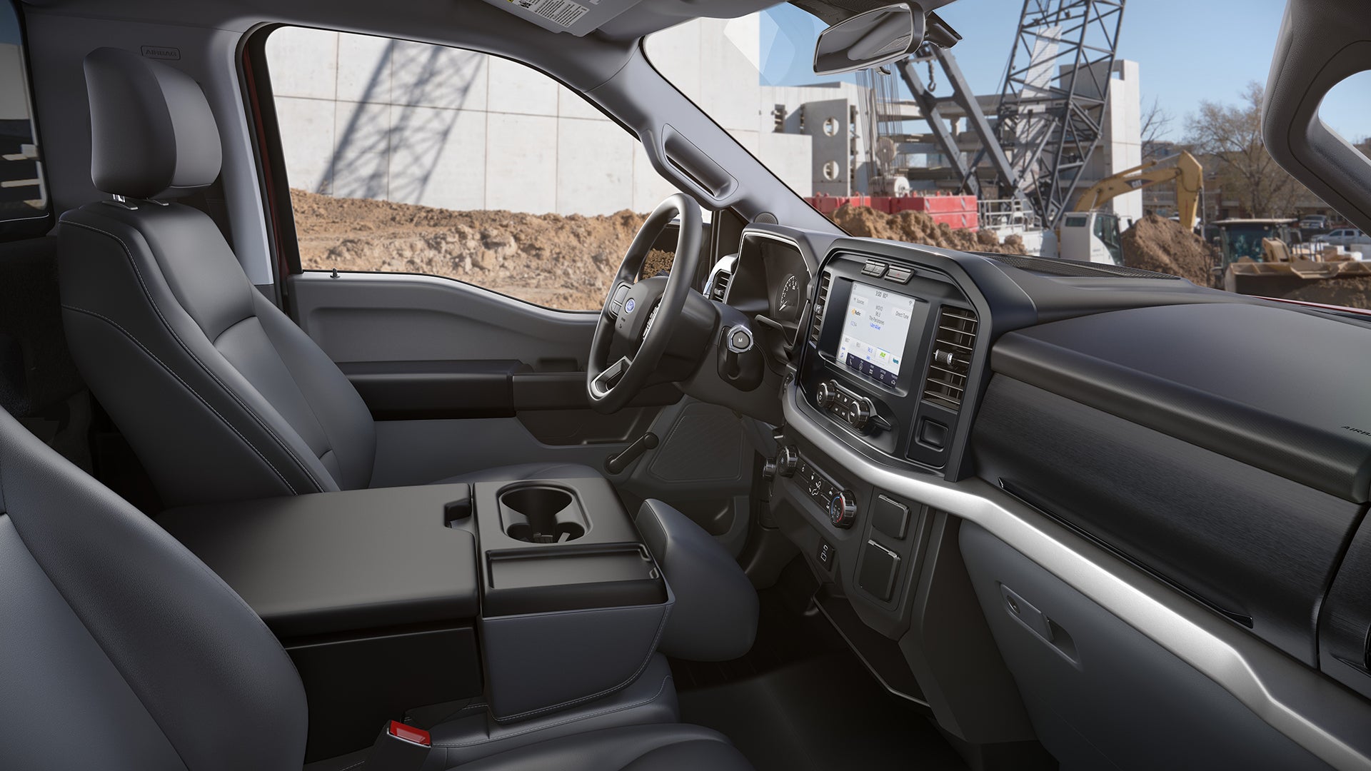 2021 Ford F-150 XL Interior, <i>Ford</i>
