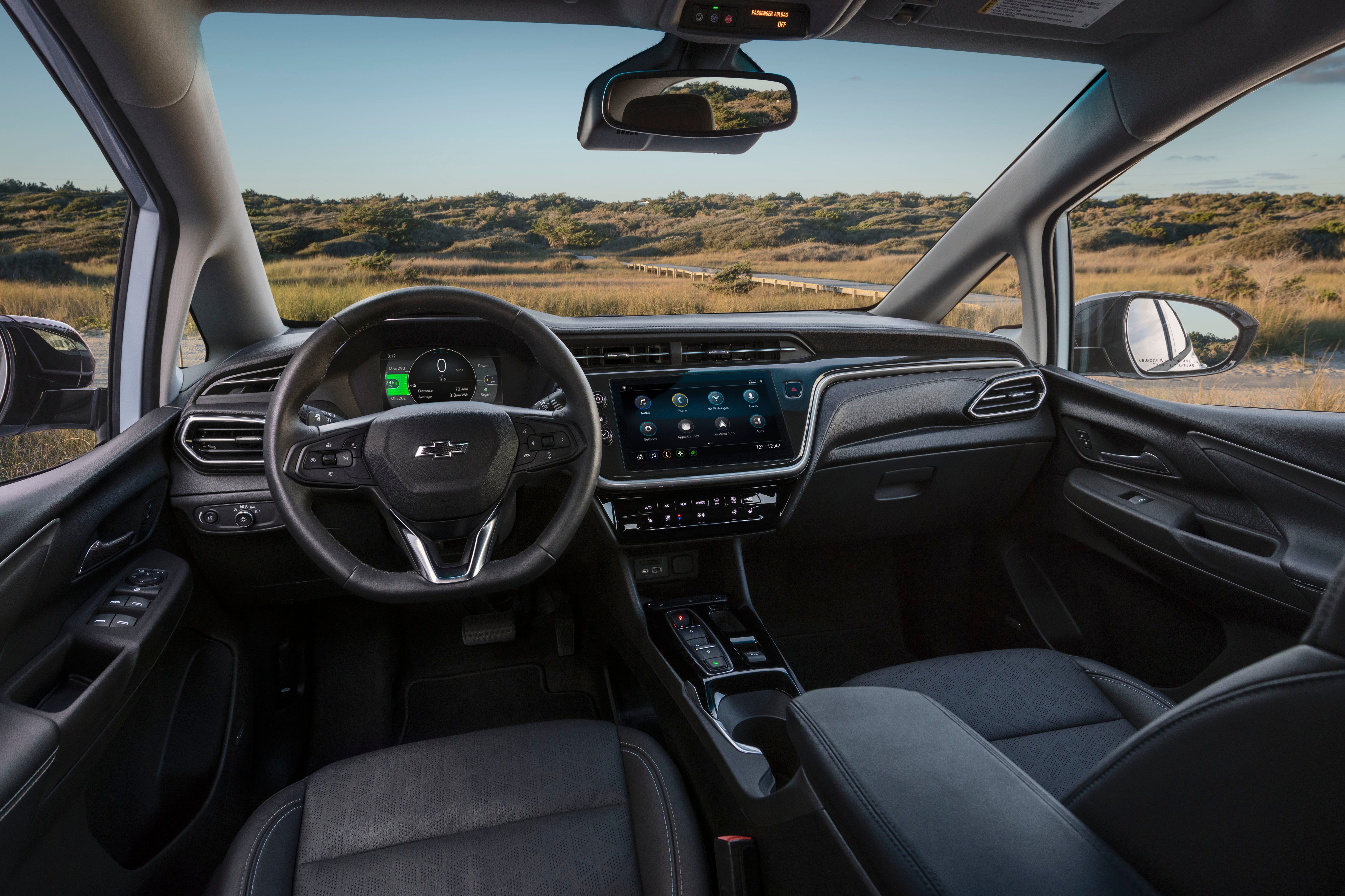 Interior - 2022 Chevy Bolt EV, <i>Chevrolet</i>