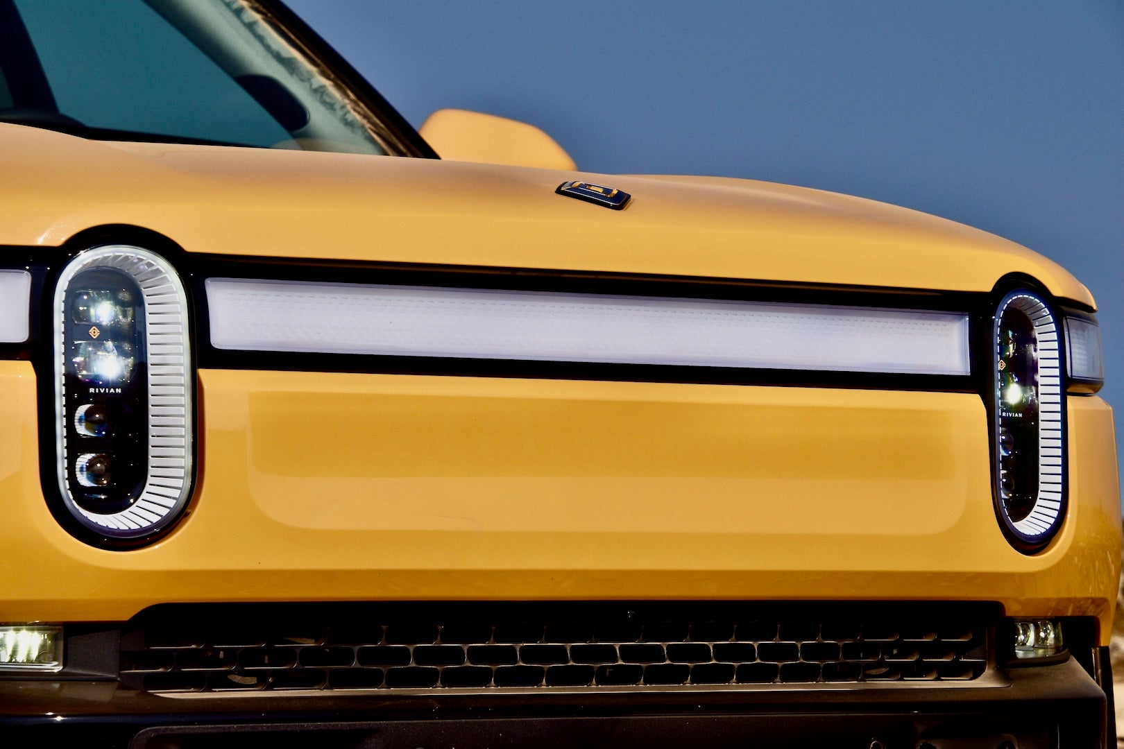 <p class="caption-title">2022 Rivian R1T Launch Edition puts on a happy face</p>, <i>James Gilboy</i>