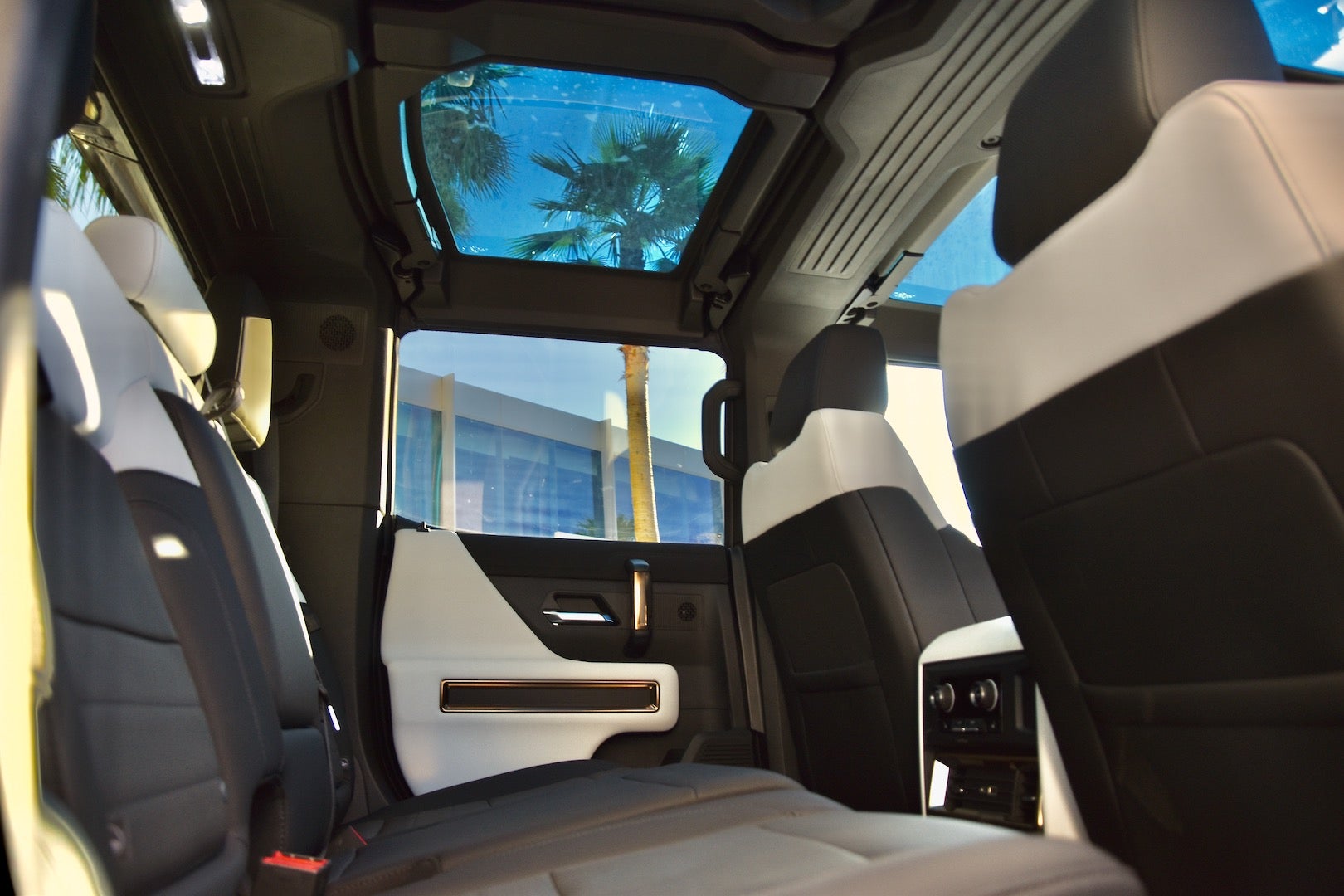 2022 GMC Hummer EV Edition 1 back seat, <i>James Gilboy</i>