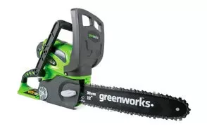 Greenworks 12-Inch Cordless Electric Chainsaw