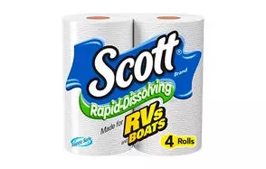 Scott Rapid Dissolving RV Toilet Paper