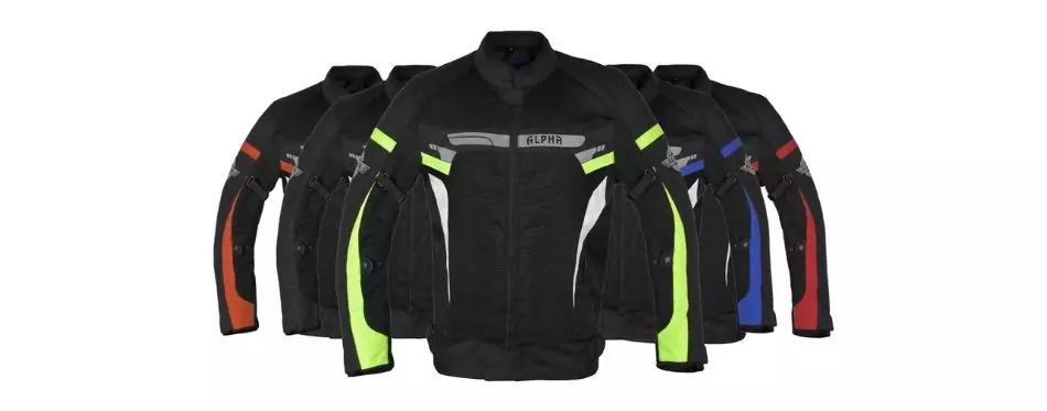 Alpha Cycle Gear Breathable Motorcycle Jacket