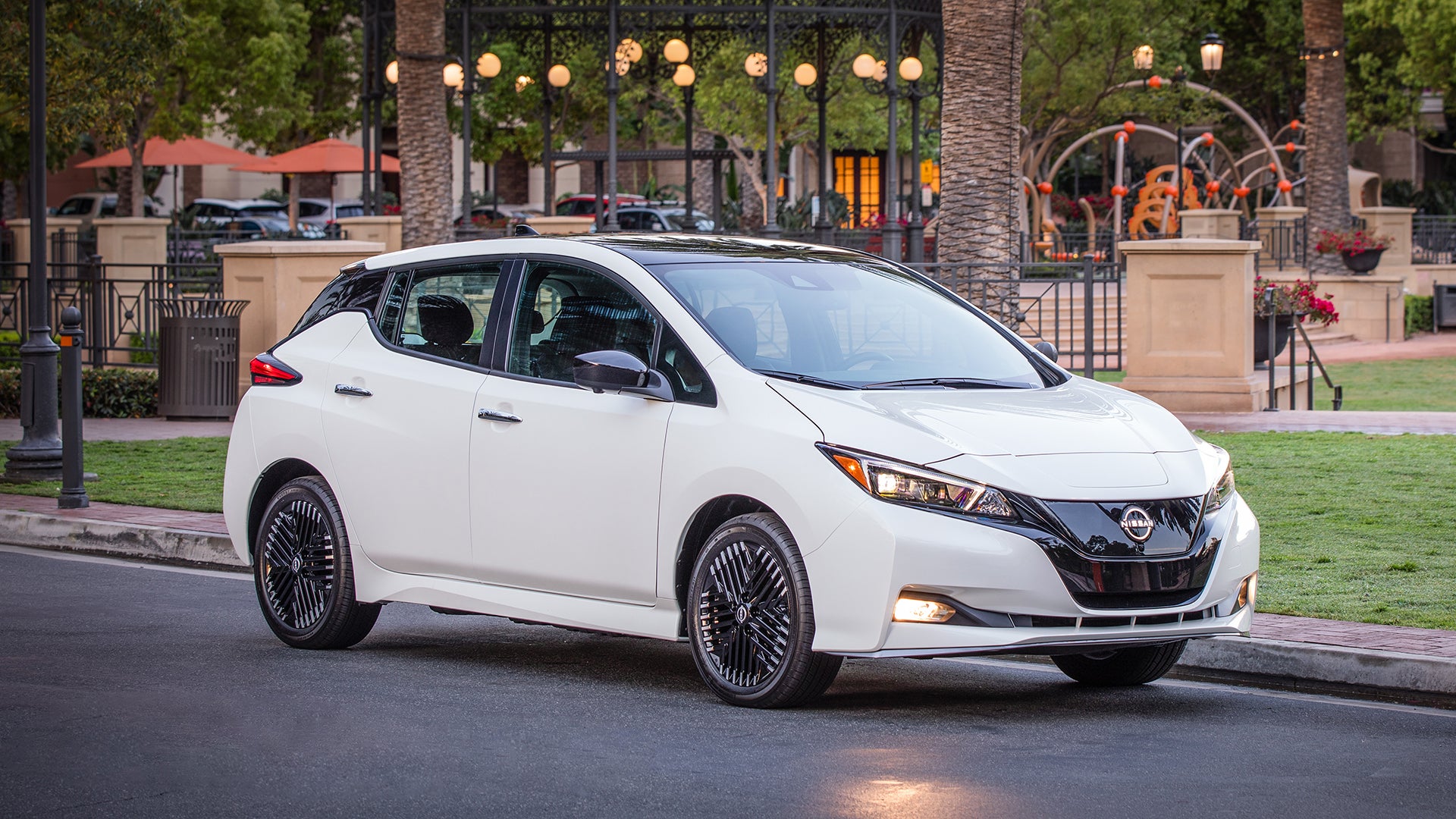 A Nissan Leaf.