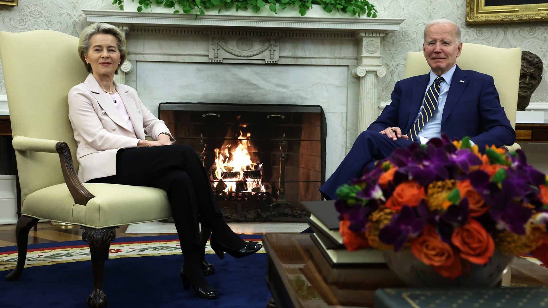 U.S. President Biden Meets with EU