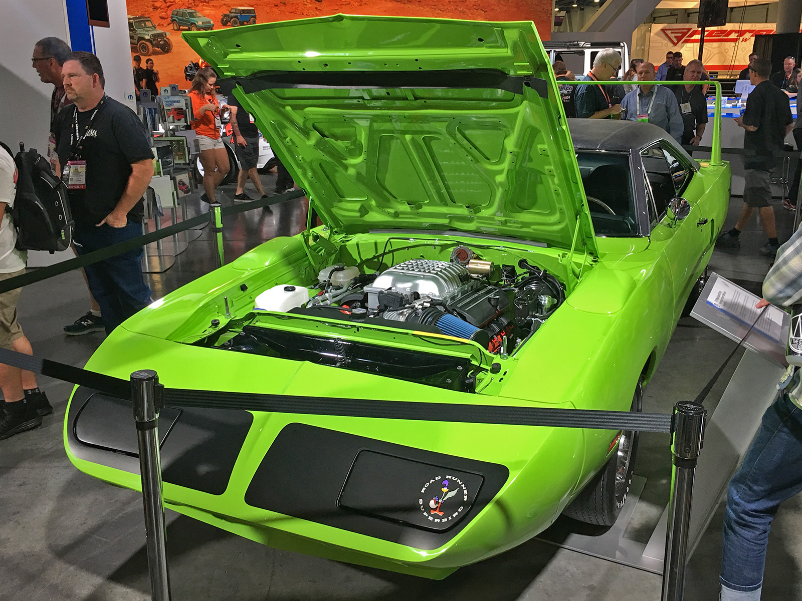 Just your everyday Mopar-made Hellcat-swapped Road Runner Superbird. , <i>Will Sabel Courtney</i>