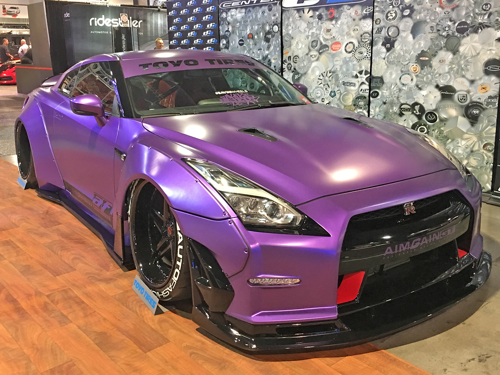 Take one Nissan GT-R. Remove all usability. Place on SEMA floor. , <i>Will Sabel Courtney</i>