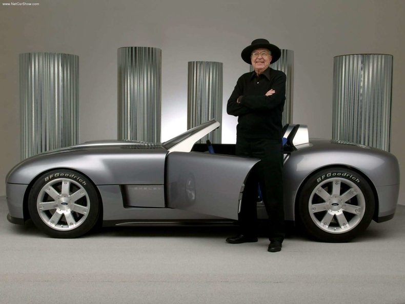 Carroll Shelby with the 2004 Shelby Cobra Concept, <i>GAA</i>