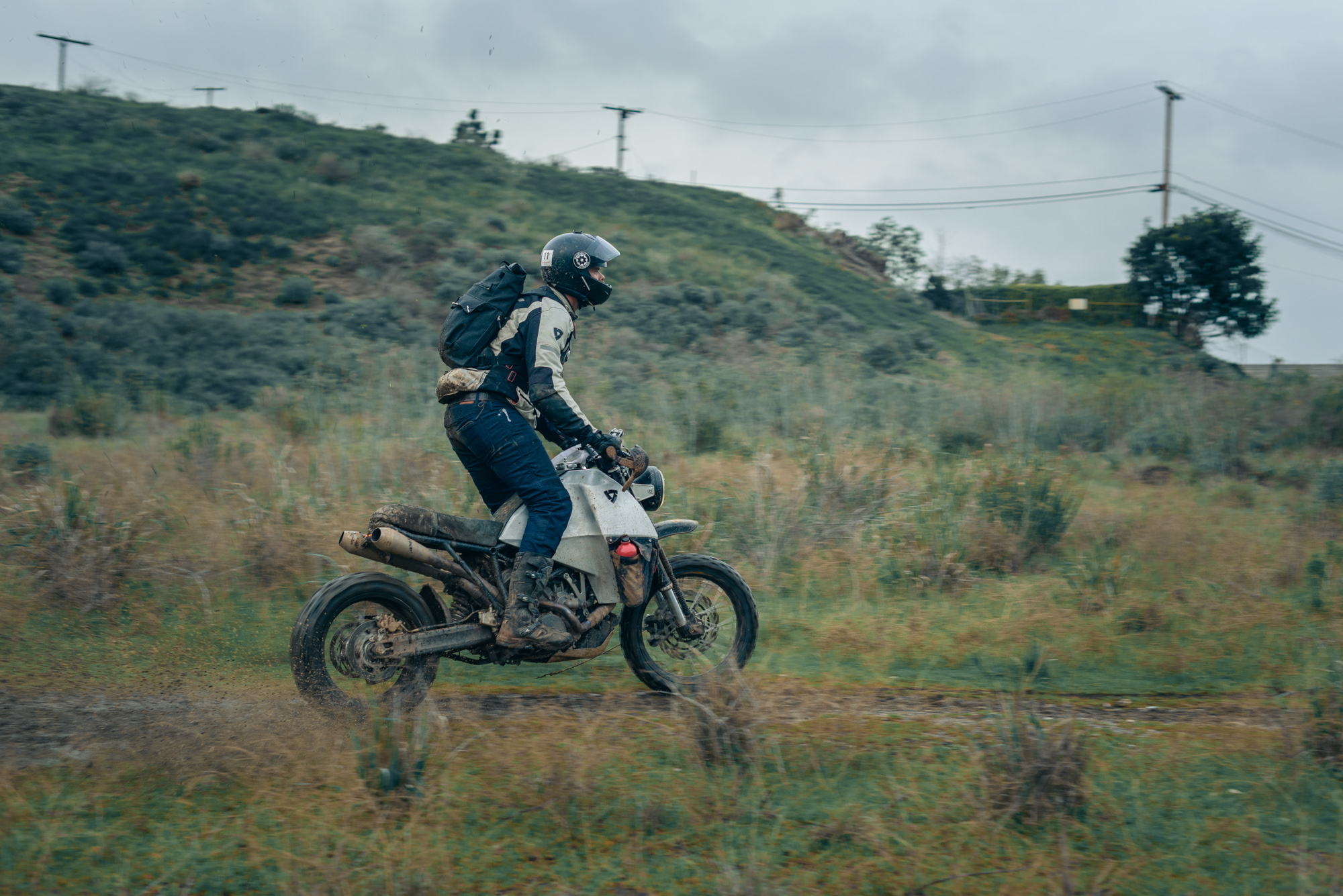 The Pando Moto Karl Riding Jeans