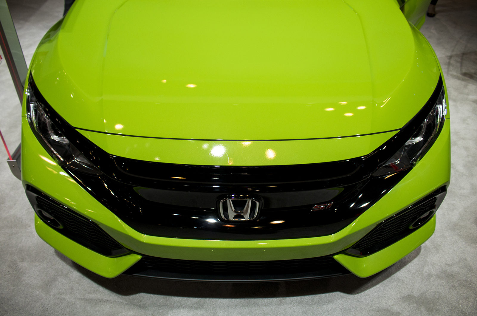 Honda Civic Si in Energy Green, <i>Kyle Cheromcha</i>