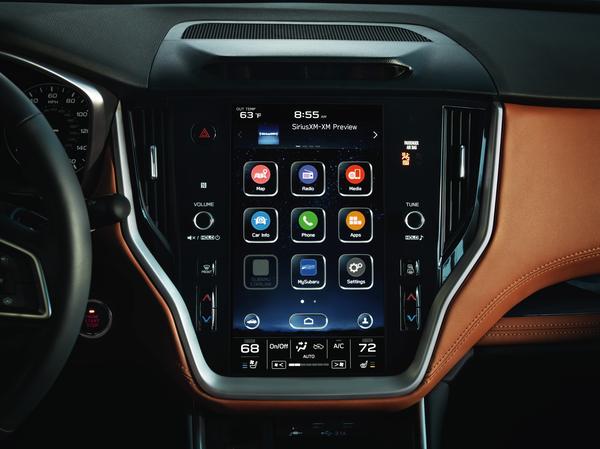 2020 Subaru Legacy 11.6-inch touchscreen, <i>Subaru of America</i>