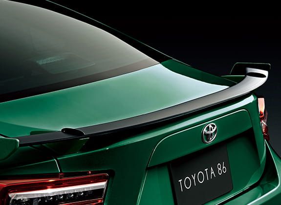 2019 Toyota 86 British Racing Limited edition Trunk-mounted Spoiler, <i>Toyota of Japan</i>