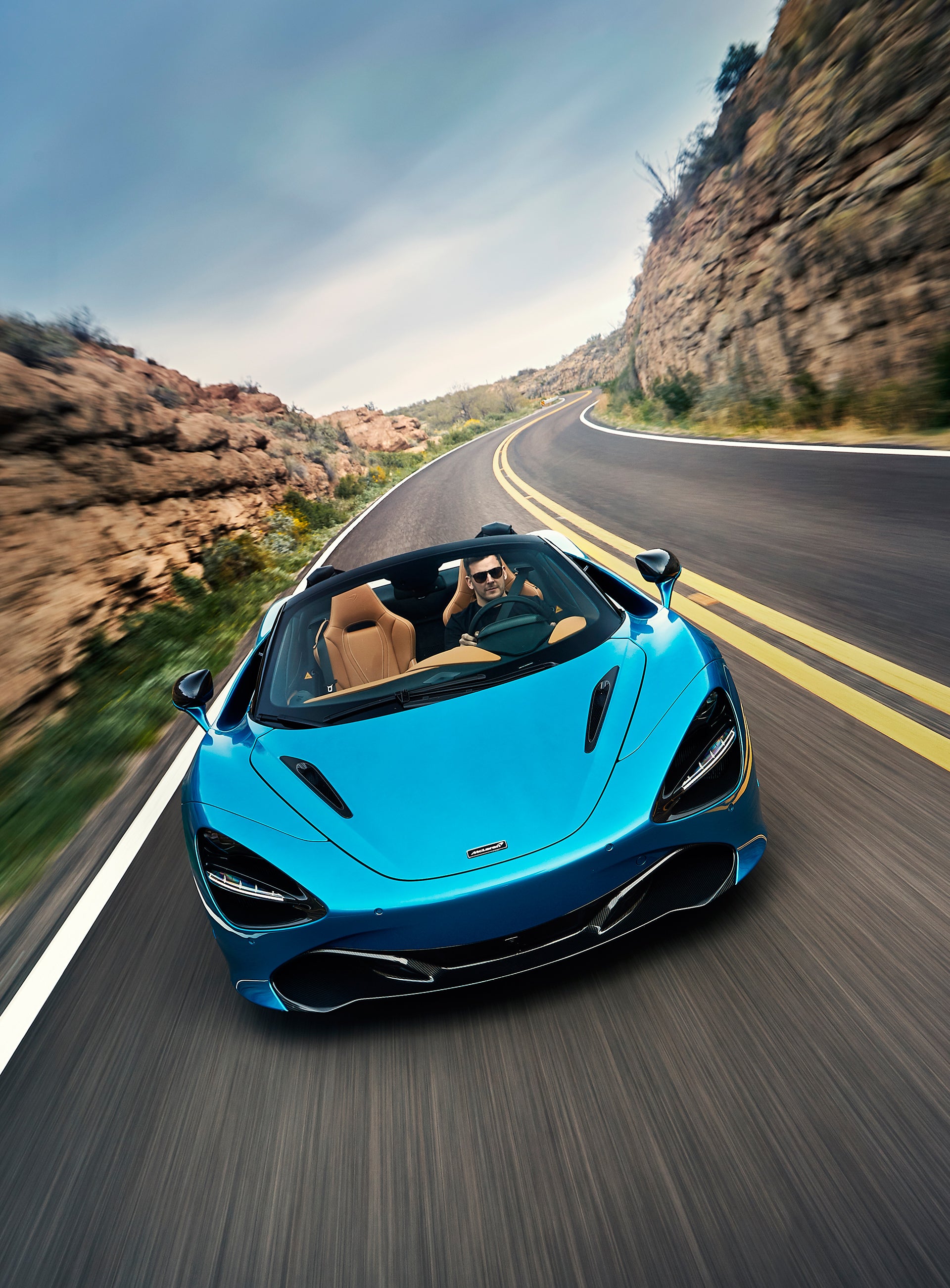 McLaren 720S Spider spouse wife drive