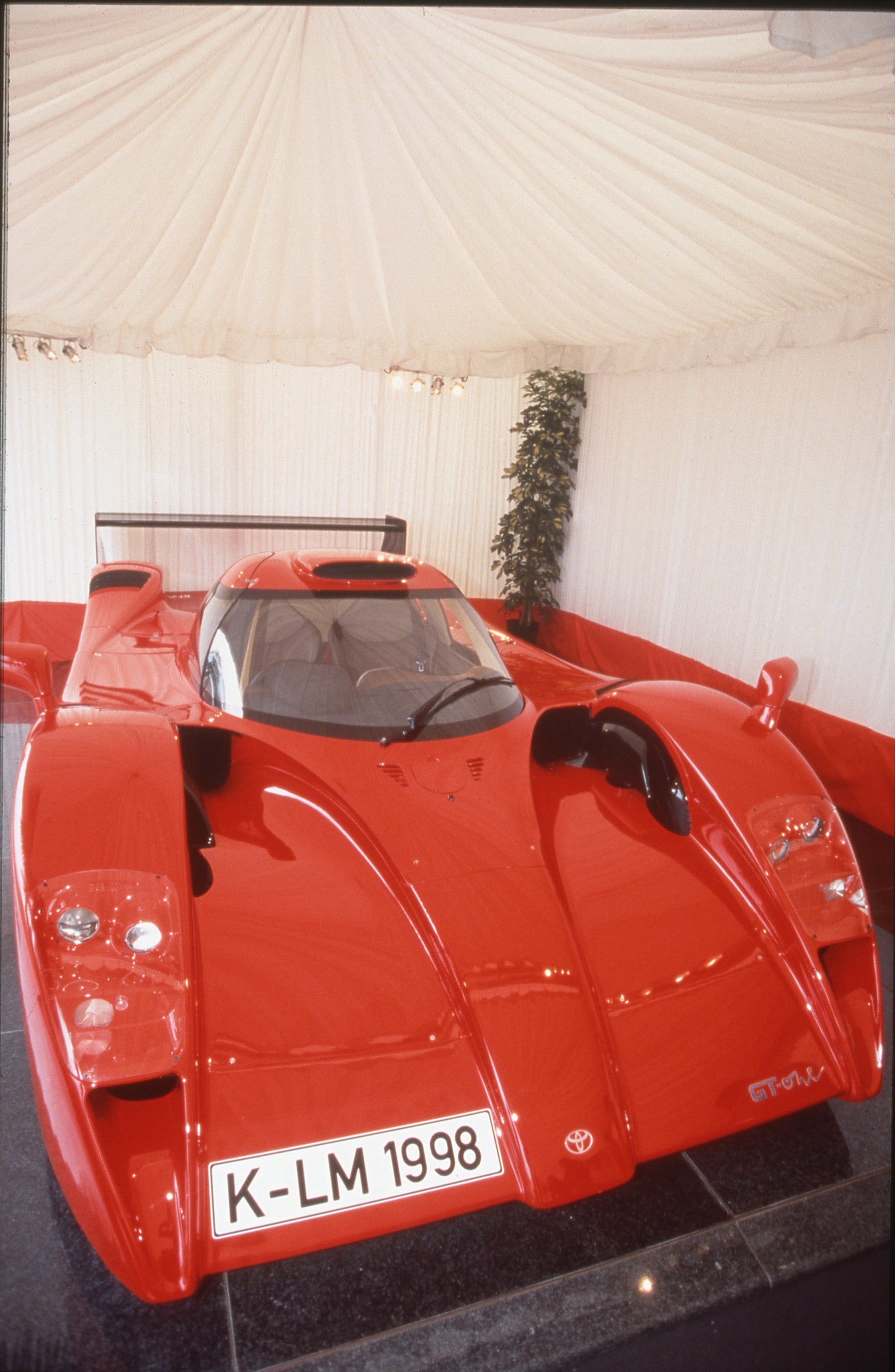 The GT-One road car at Le Mans, 1998. , <i>Toyota</i>