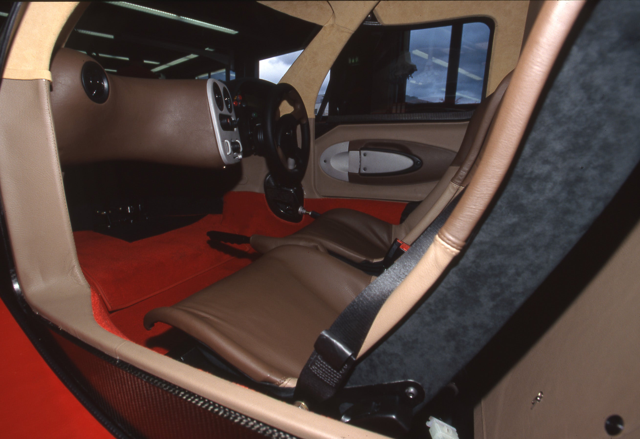 Then-new GT-One interior, Le Mans 1998., <i>Toyota</i>
