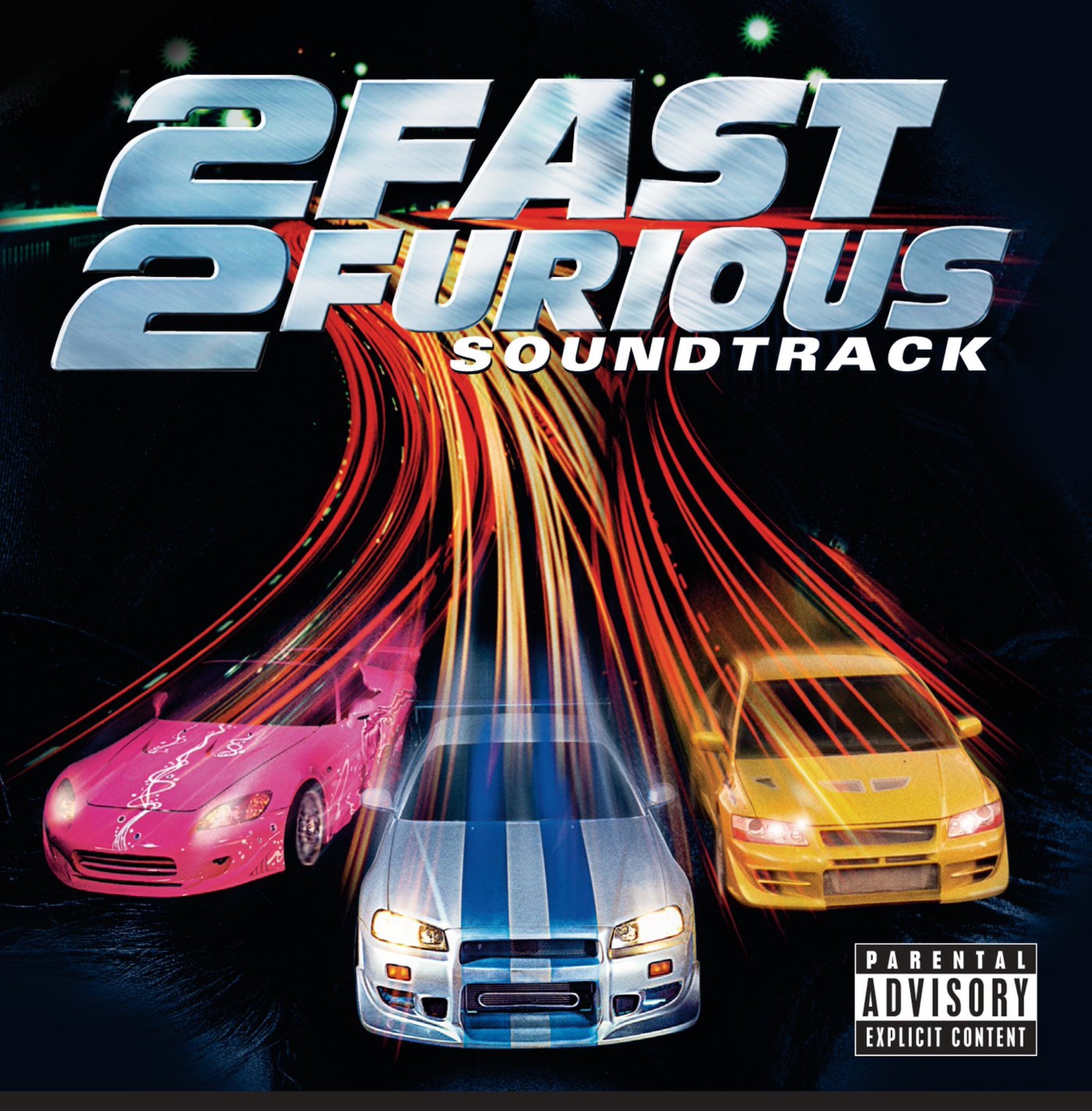 2 Fast 2 Furious album cover.