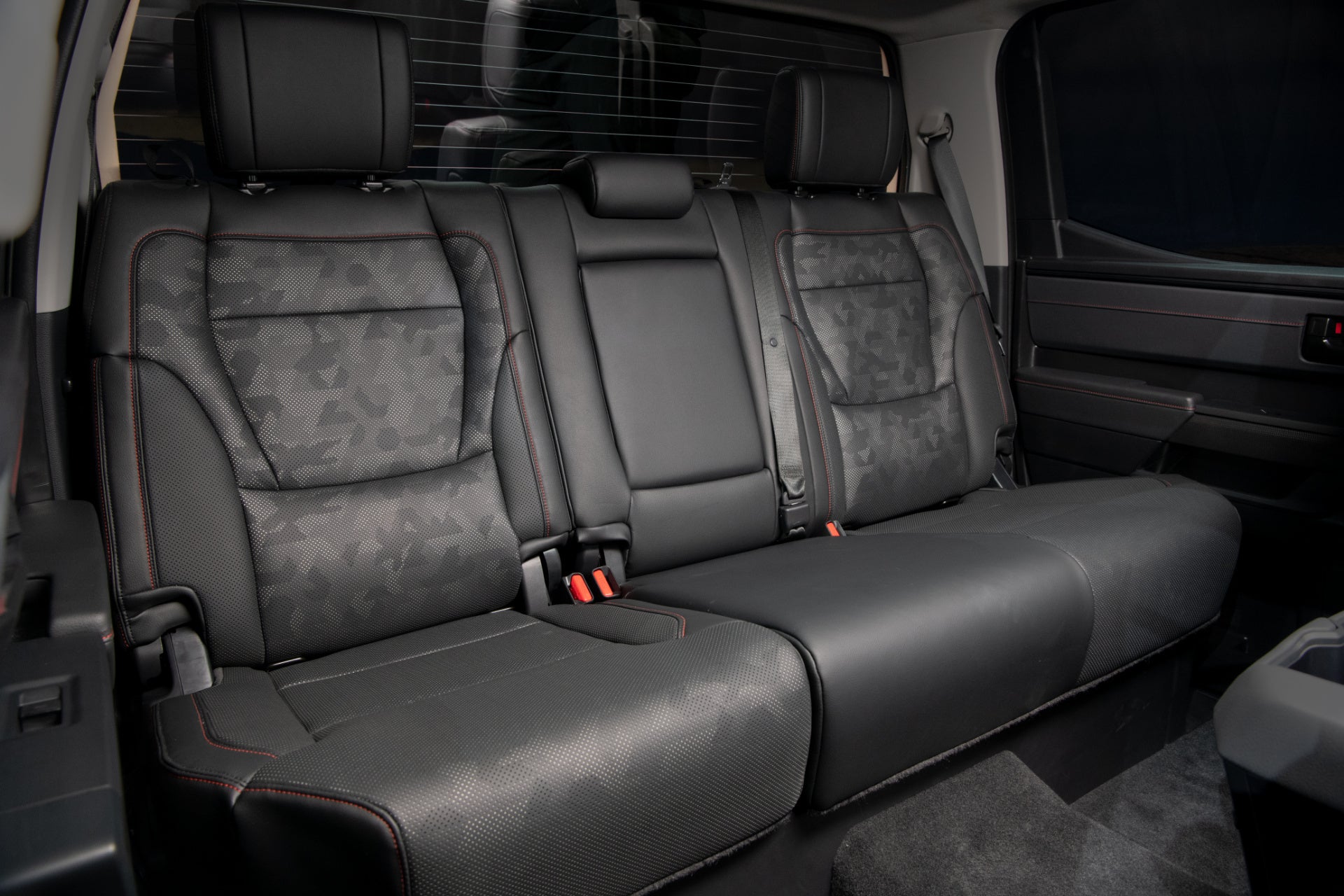 Rear seats, TRD Pro CrewMax, <i>Toyota</i>