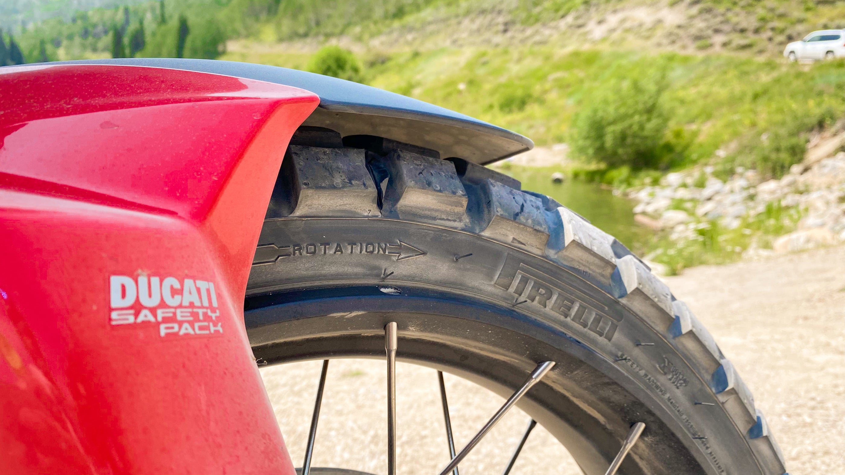 Pirelli Scorpion Rally tires. , <i>Jonathon Klein</i>