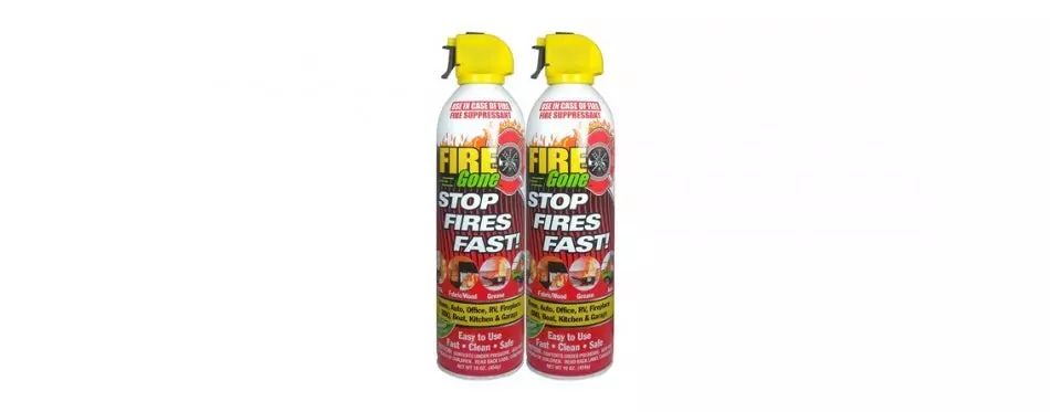 2NBFG2704 White/Red Fire Suppressant by Fire Gone