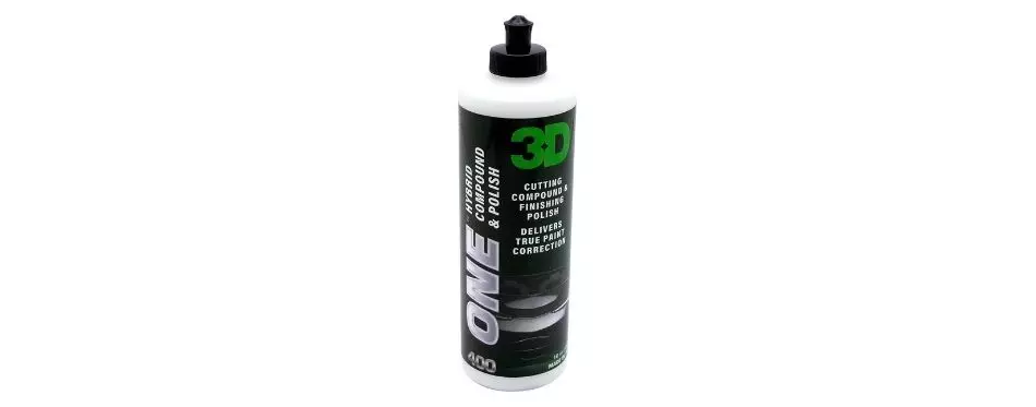 3D One Professional Cutting, Polishing, and Finishing Compound