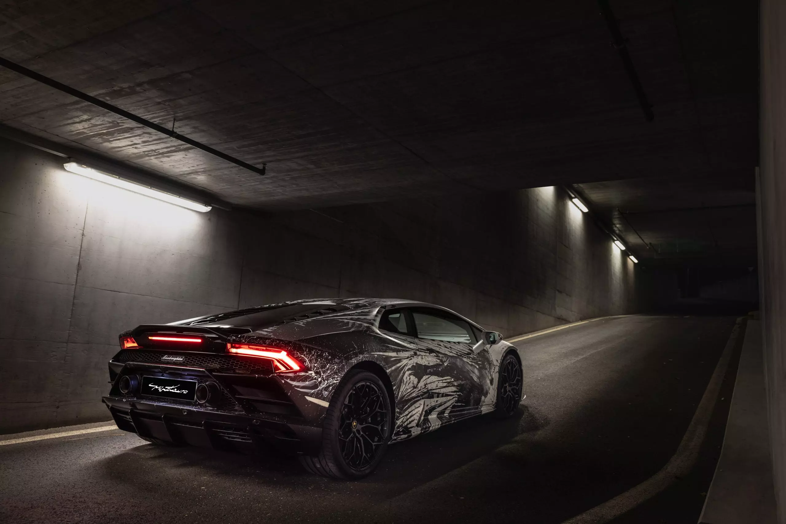 This Angsty Lamborghini Would Make a Good Backup Batmobile