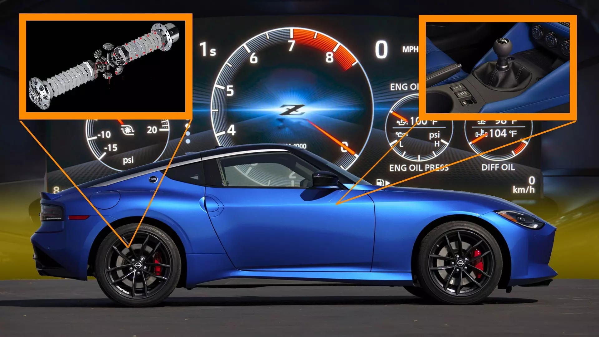 2023 Nissan Z Specs That Stand Out: LSD, a Carbon Fiber Driveshaft, and Good Brakes | Autance