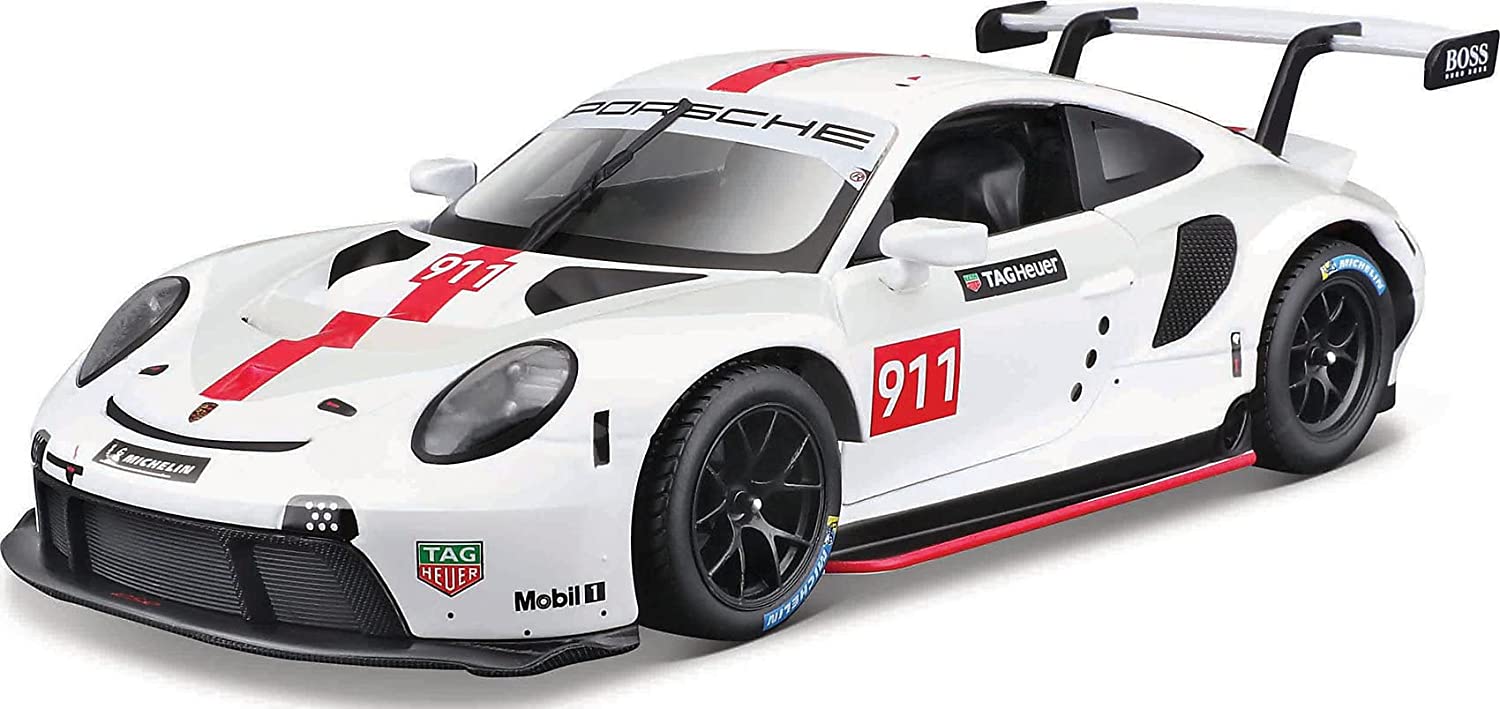 bburago 911 rsr race car scale model