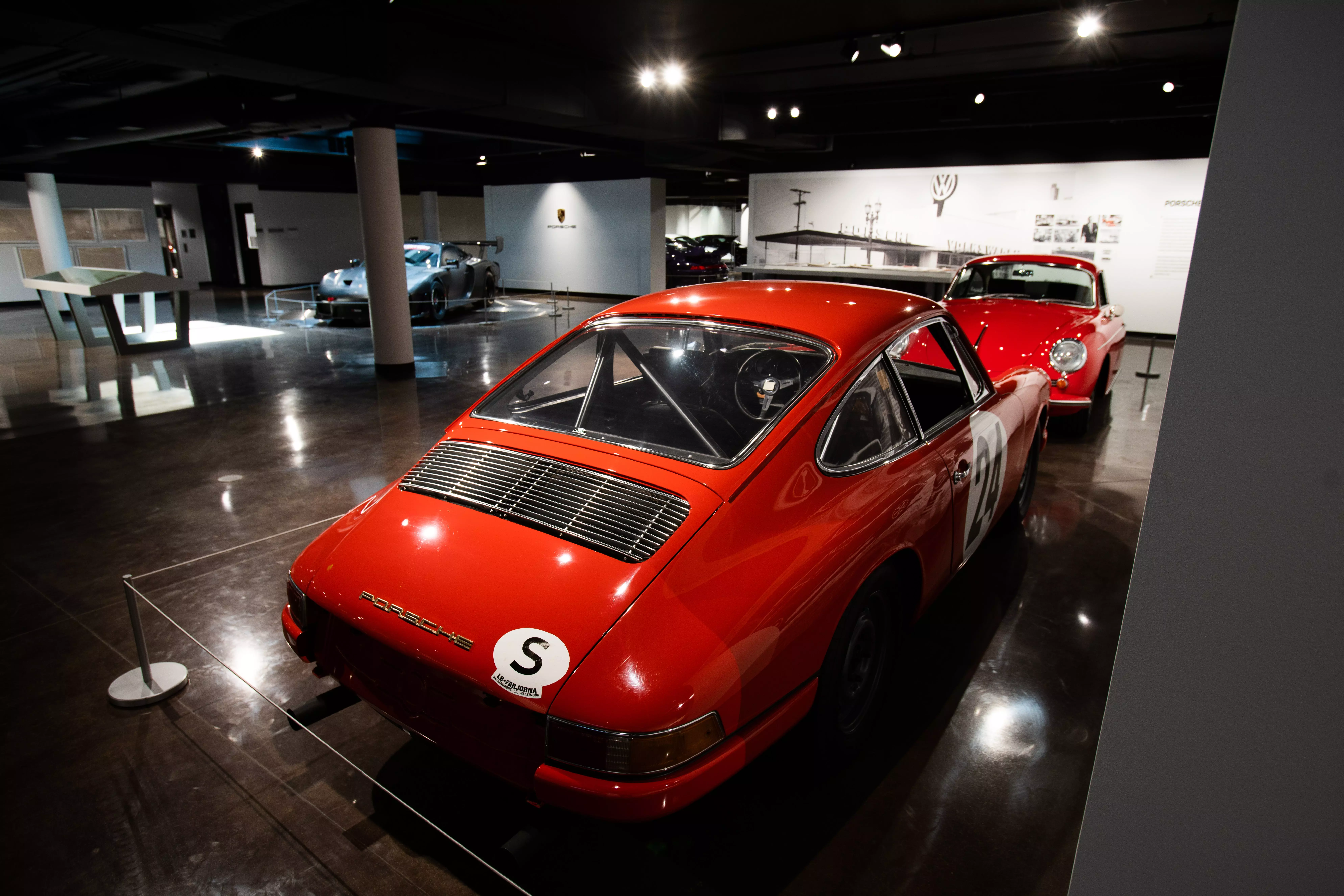 This Porsche 901 Is Lurking With More Great Cars in This Cool Dealership Museum