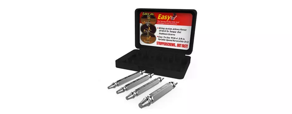 Aisxle Damaged Screw Extractor And Remover Set