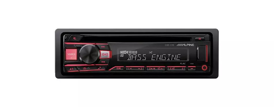Alpine CDE-120 Car Stereo Receiver