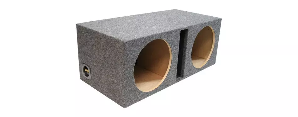 American Sound Connection Dual Subwoofer Sub Box