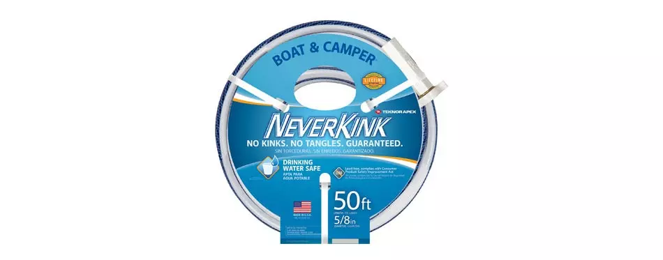 Apex NeverKink RV Water Safe Hose