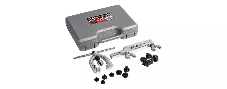 Ares Double Flaring Tool Set With Extra Adapters