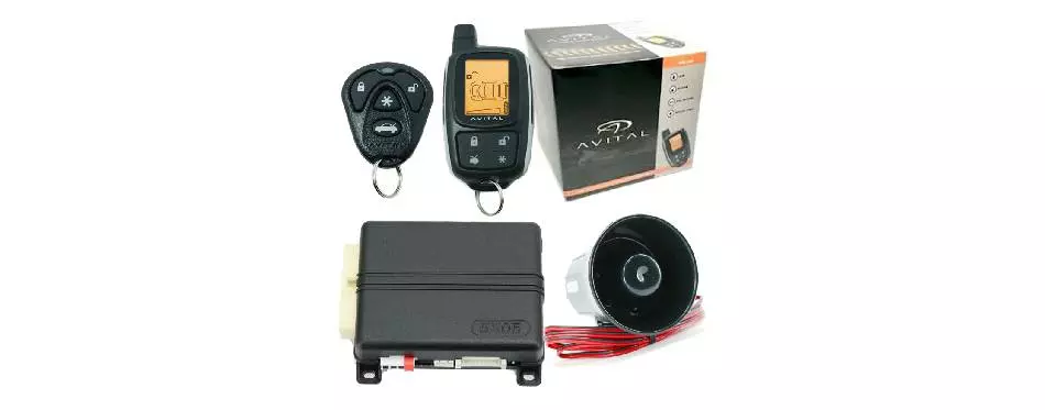 Avital 5305L 2-Way Remote Auto Car Starter Alarm Security System