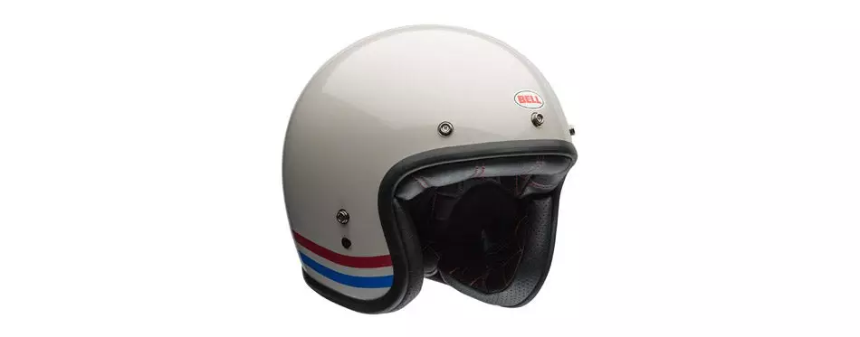 Bell Open Face Motorcycle Helmet