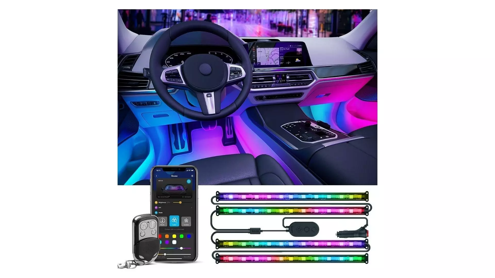 Govee Dreamcolor Car Interior Lights