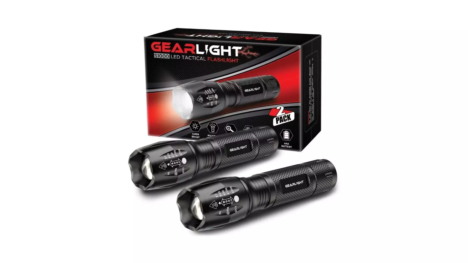 GearLight Tactical Flashlight