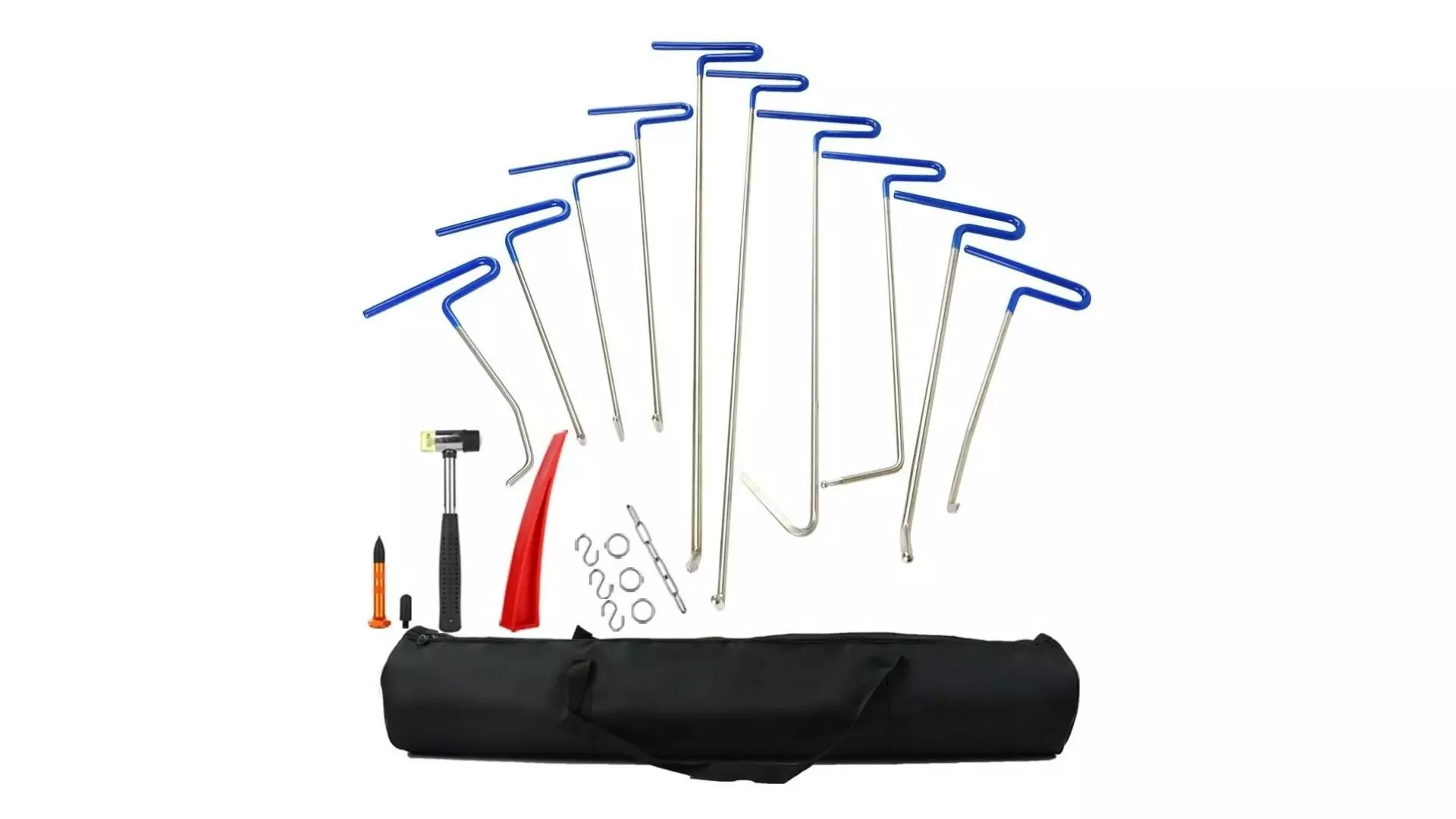 Wcaro Dent Rods Auto Body Dent Removal Kit