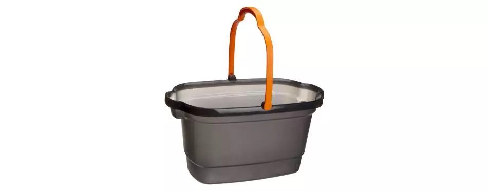 Casabella, 4-Gallon Bucket Graphite and Orange