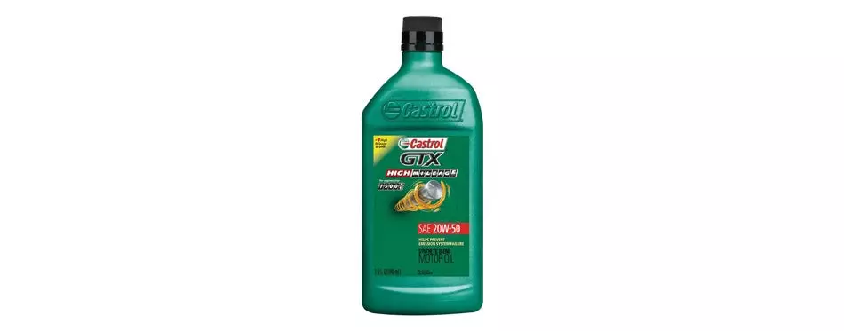 Castrol GTX High Mileage Synthetic Motor Oil