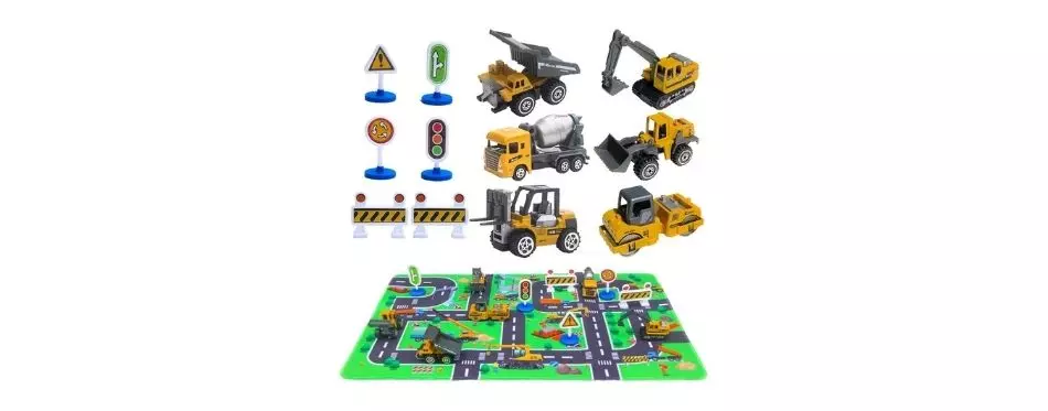 Chicken Toys Construction Car Set