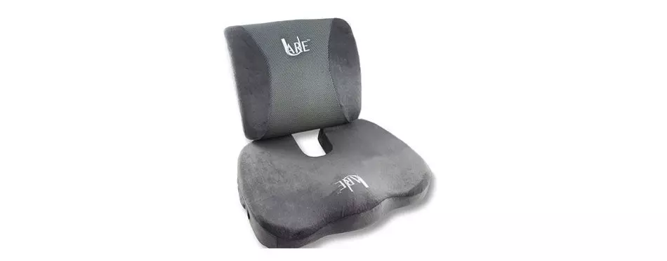 Cool Gel Memory Foam Seat Cushion and Lumbar Support Pillow