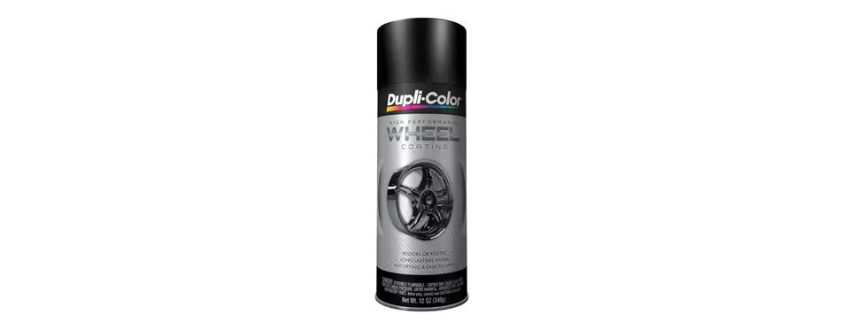Dupli Color Black Wheel Paint