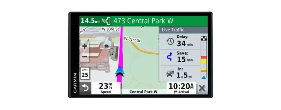 Garmin DriveSmart 65 & Traffic 6.95" GPS with Built-In Bluetooth