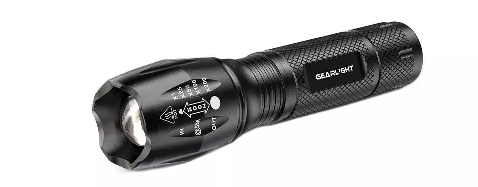 GearLight S1000 Tactical Flashlight
