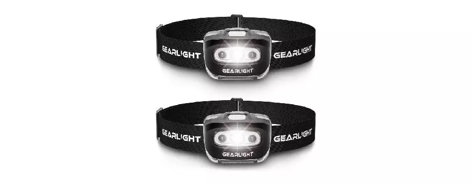GearLight S500 LED Headlamp Two-Pack