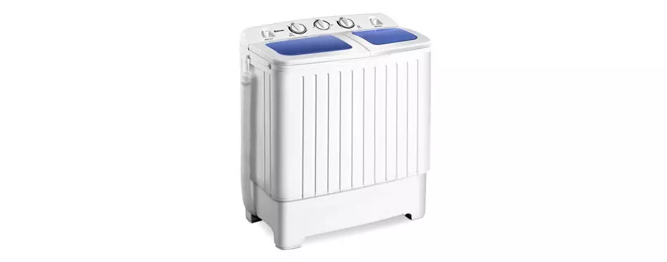 Giantex Portable Mini Compact Twin Tub Washing Machine Spinner