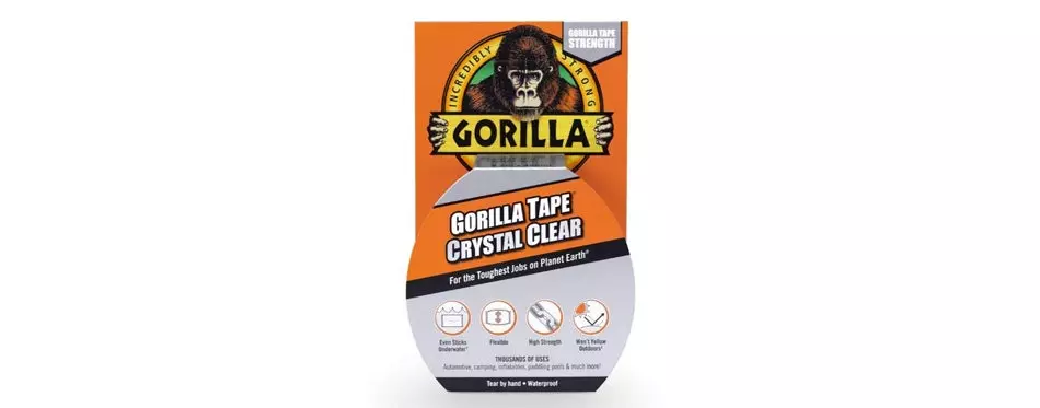 Gorilla Crystal Clear Duct Tape