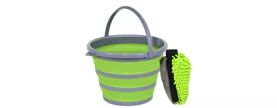 GreatCool Car Wash Collapsible Bucket